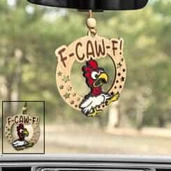 F-CAW-F Car Rearview Hanger Ornament
