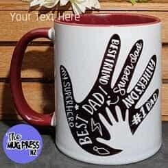 Follow Dad's Hand Mug
