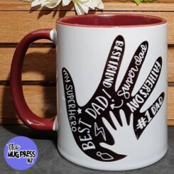 Follow Dad's Hand Mug