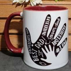 Follow Dad's Hand Mug