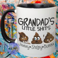 Grandad's Little Shit - Mug