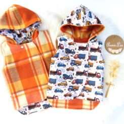 Wool Vest Orange - various sizes
