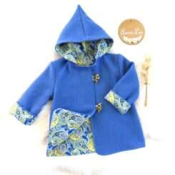 Mabel Wool Coat | Size 2 | Blue