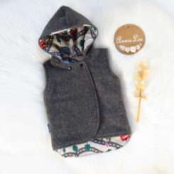 Wool Vest Grey size 1