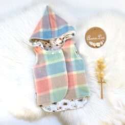 Wool Vest Pastels size 6-12mths