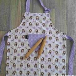 Kids Aprons - Fairies purple 2
