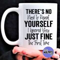 No need to repeat yourself