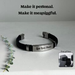 Custom Braided Unisex Bracelet