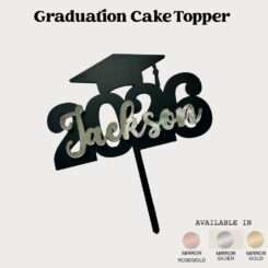 Personalised Graduation Cake Topper