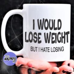 I hate losing - mug