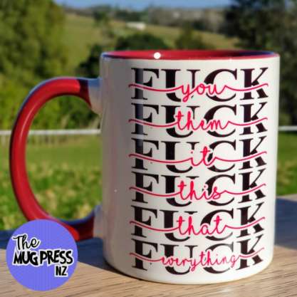 A Lot of Fucks - Mug