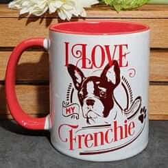 I Love my Frenchie - Mug