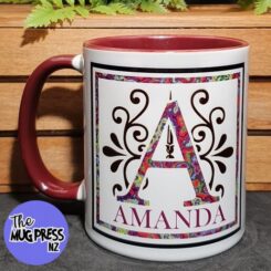 Personalised Monogram Name Mug