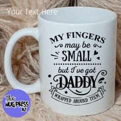 Fingers are Small - mug