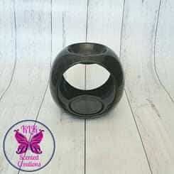 round hollow burner black