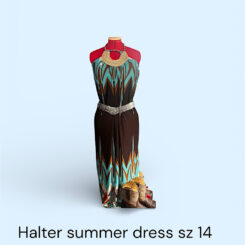 Cheers halterneck maxi dress sz 14