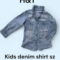 Kids Denim Shirt sz3
