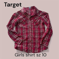 Target Girls shirt sz 10