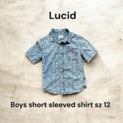 Lucid Boys Denim shirt sz 12