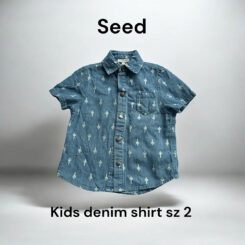 Toddler Seed Denim shirt sz2