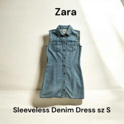 Zara Denim Dress sz s