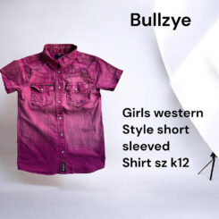 Bullzye girls short sleeved shirt
