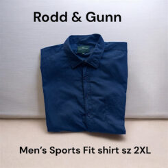 Rodd & Gunn Sports Fit Shirt sz 2XL