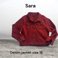 Sara Denim Jacket size 18