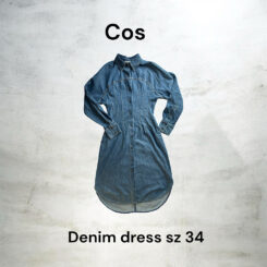 Cos Denim Dress w34