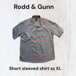 Rodd & Gunn short sleeved shirt sz XL