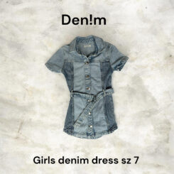 Kids Den!m Dress sz7