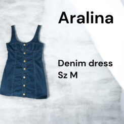 Aralina Denim Dress sz M