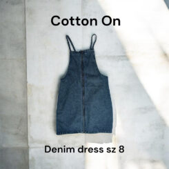 Cotton On Denim Dress sz 8