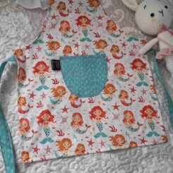 Kids Aprons - Mermaids orange