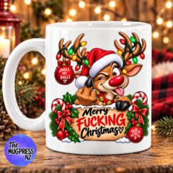 Merry Fucking Christmas Mug