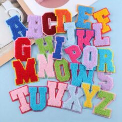 Chenille Letters alphabet
