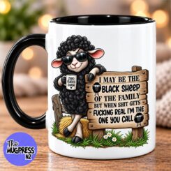 I May Be The Black Sheep - Mug