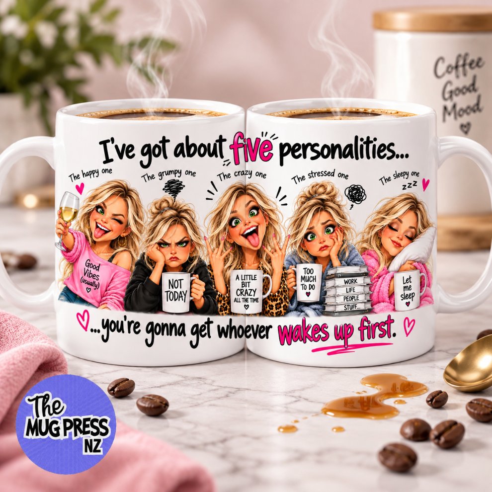 Five Personalities -Custom Mug - Image 2