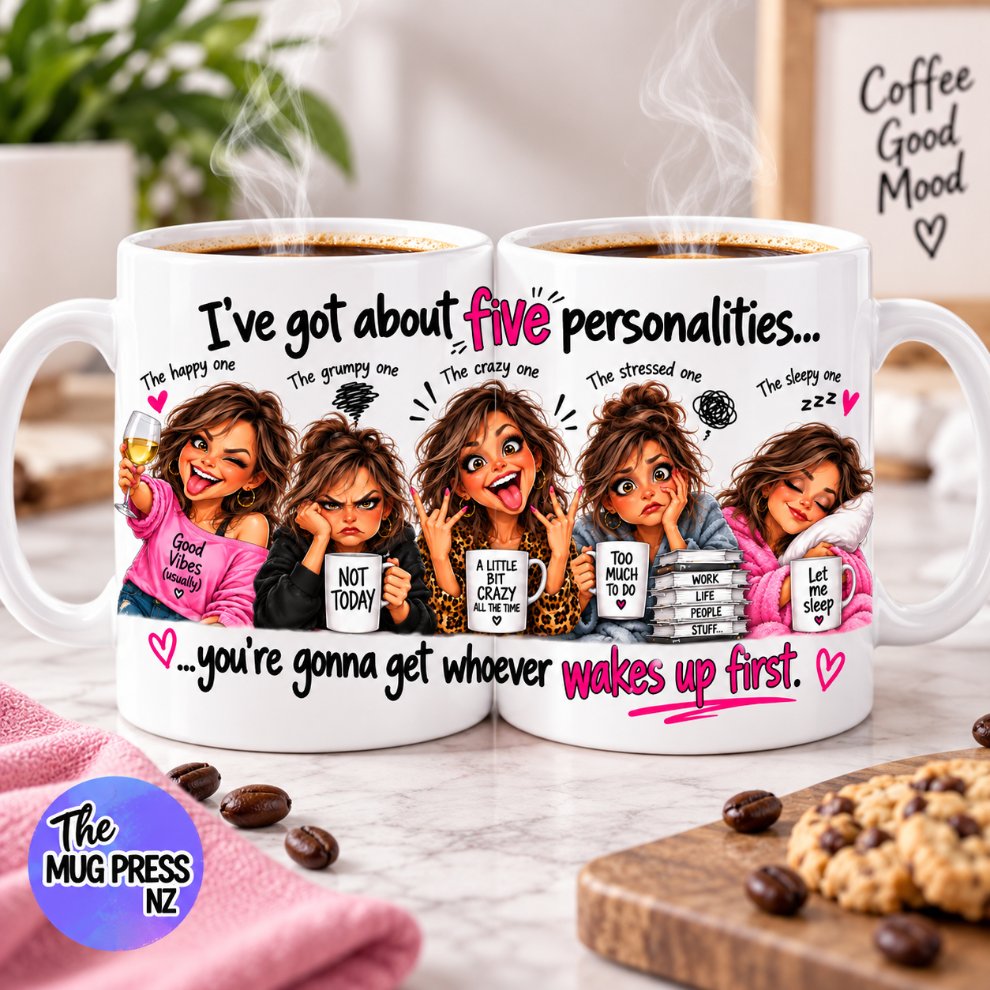 Five Personalities -Custom Mug - Image 3