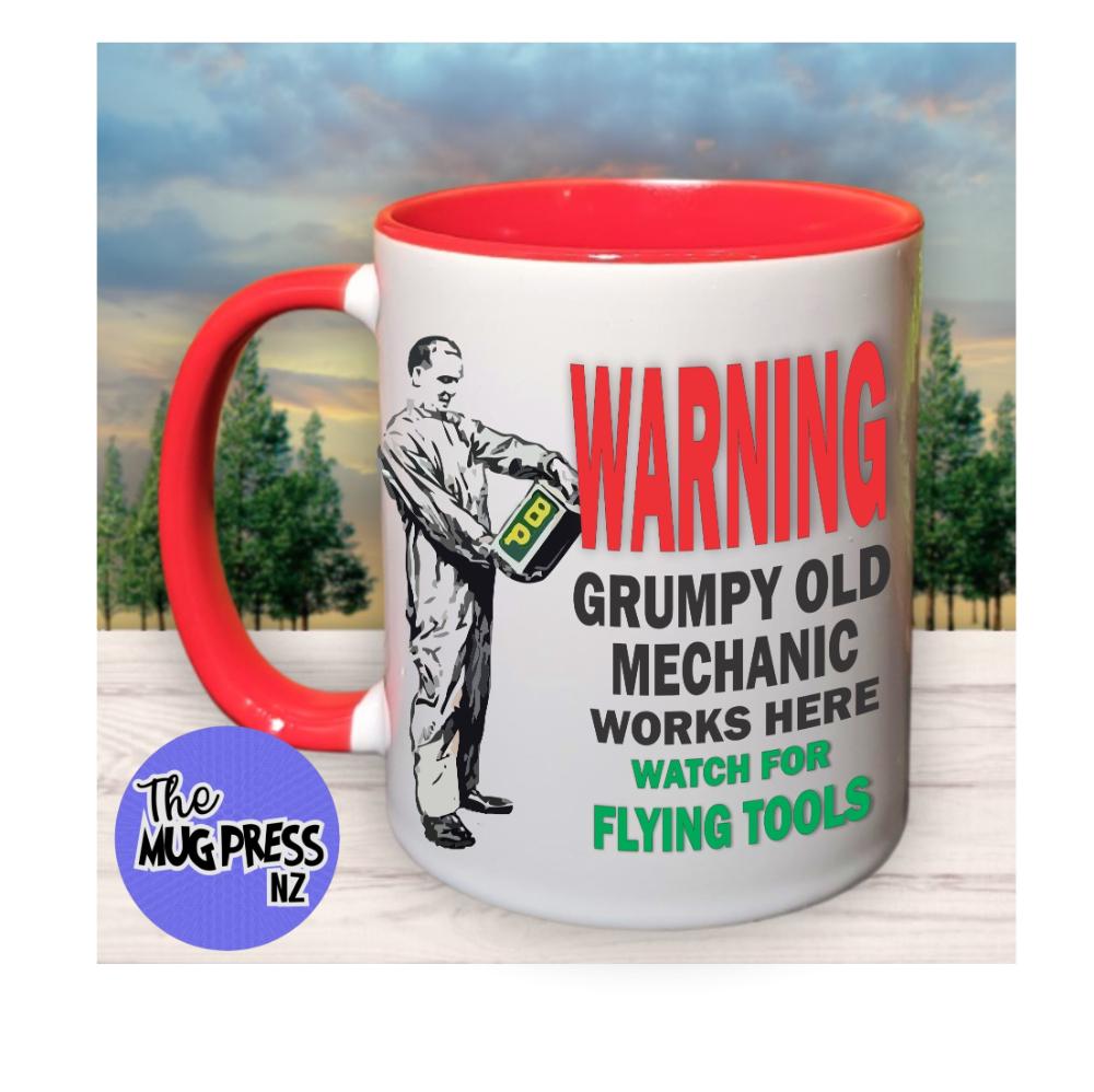 WARNING Grumpy Mechanic