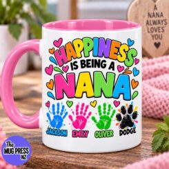 Happiness Is Being A… Personalised Family Mug