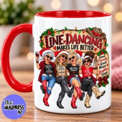 Line Dancing Naughty or Nice - Mug