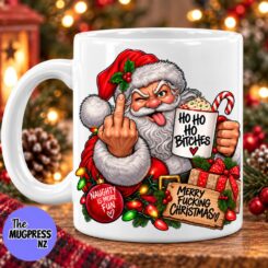 Rude Santa Mug