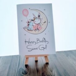 Angel Baby Birthday Card