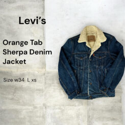 Levi’s Sherpa Denim Jacket sz W34 Lxs