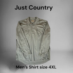 Just Country Cameron Workshirt size 4XL