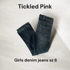 Tickled Pink Girls Denim Jeans