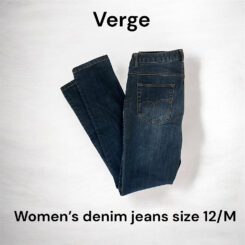 Verge Women’s Denim Jeans size 12/M