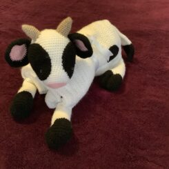 Cow Cuddle Blanket
