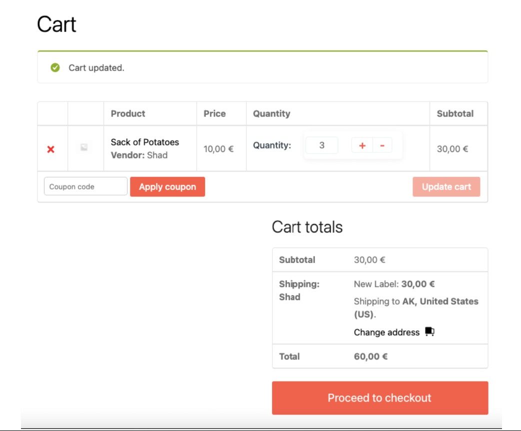 12 per order at cart